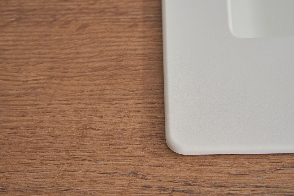 Spüle Respekta Einbauspüle Denver - Weiß, Trend, Glas/Kunststoff (100/20/50cm) - Respekta