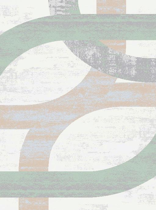 Webteppich Synthetikfaser - Beige/Hellgrün, ROMANTIK / LANDHAUS, Textil (80/150cm) - James Wood