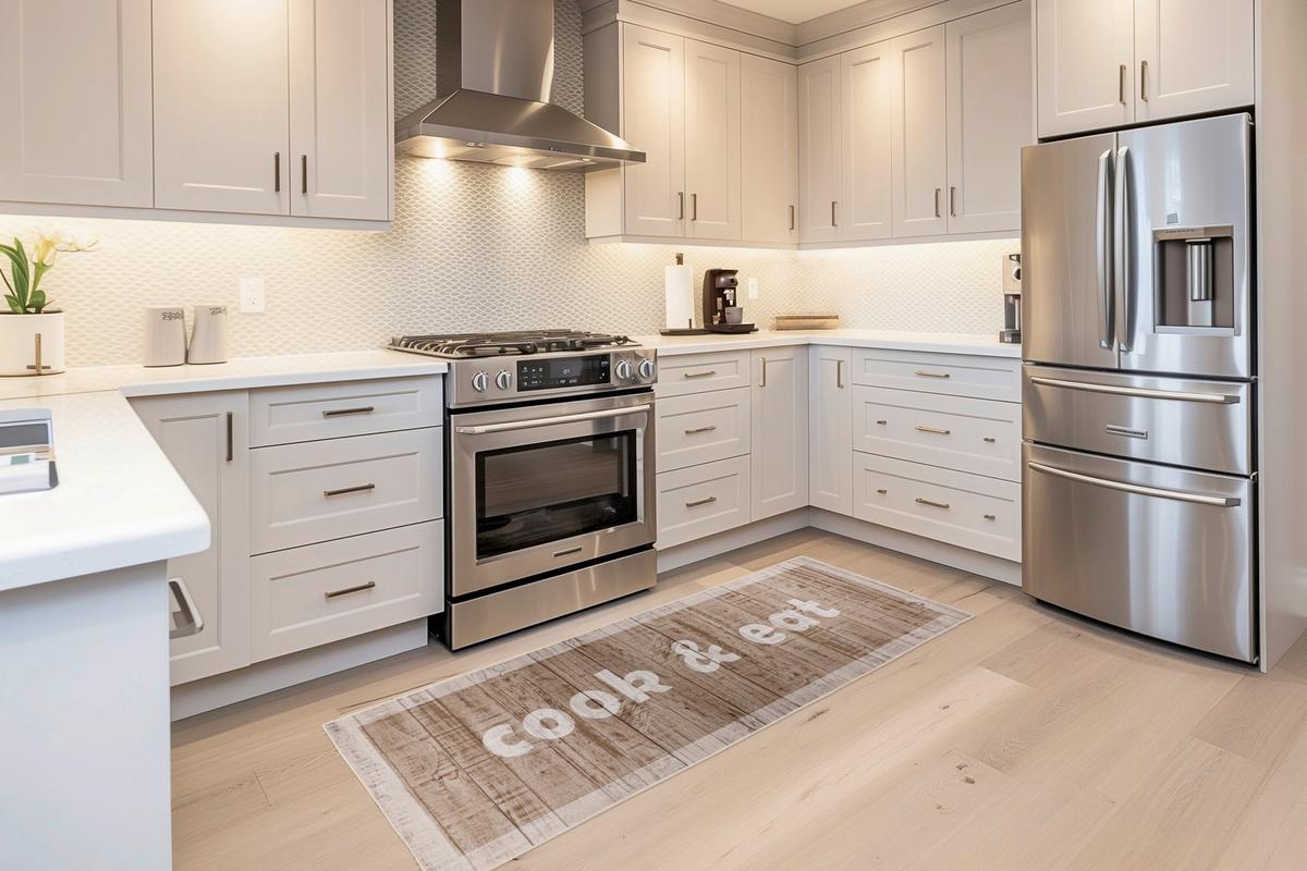 Flachwebteppich Beige, BxL: ca. 60x180 cm - Beige, Basics, Textil (60/180cm) - Kayoom