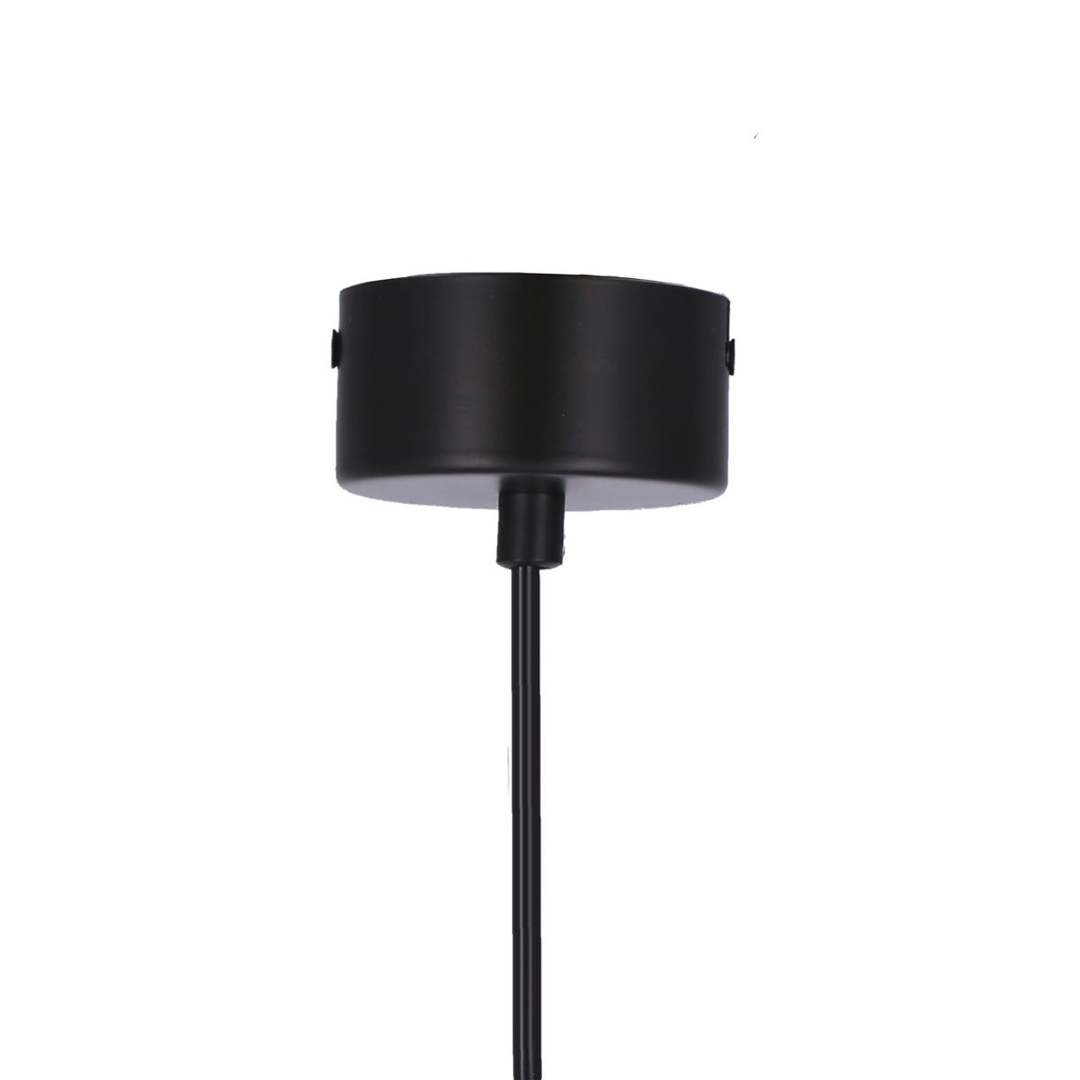 Hängeleuchte 31-77691 - Schwarz, Design, Metall (6.3/6.3/100cm)