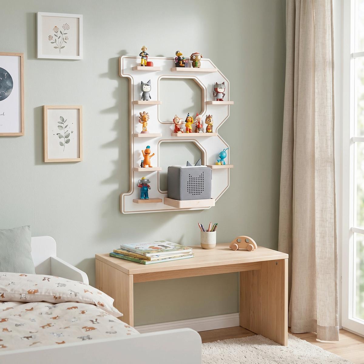 Kinderregal Boarti Weiß B: 41 cm - Weiß, MODERN, Holzwerkstoff (41/54/19cm) - Livetastic