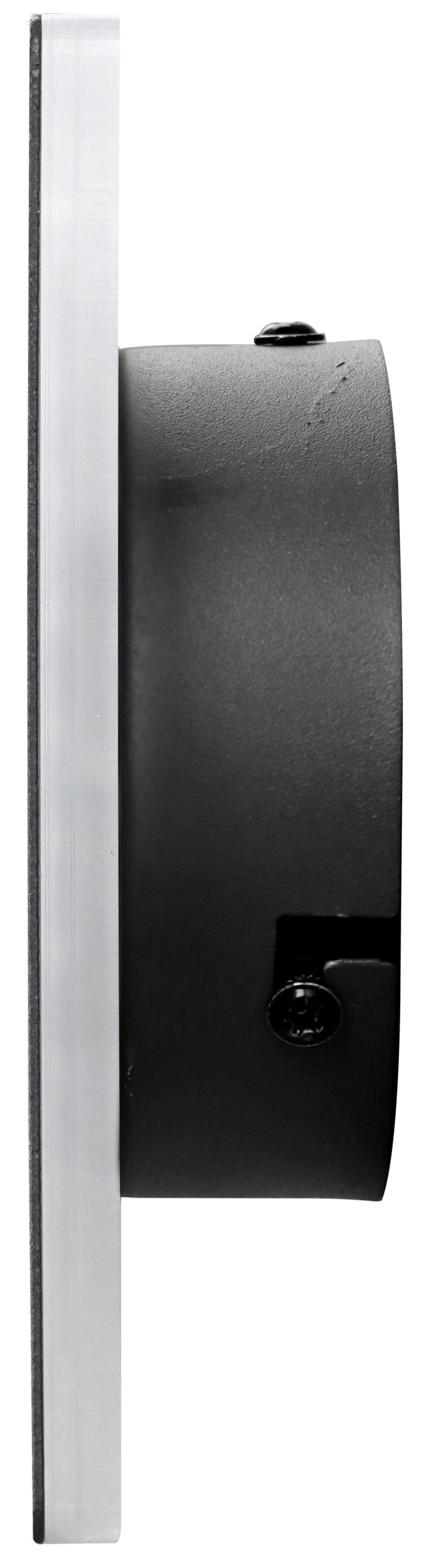 AUSSENWANDLEUCHTE 2528000371696 MAGO - Schwarz, KONVENTIONELL, Metall (15/4cm)