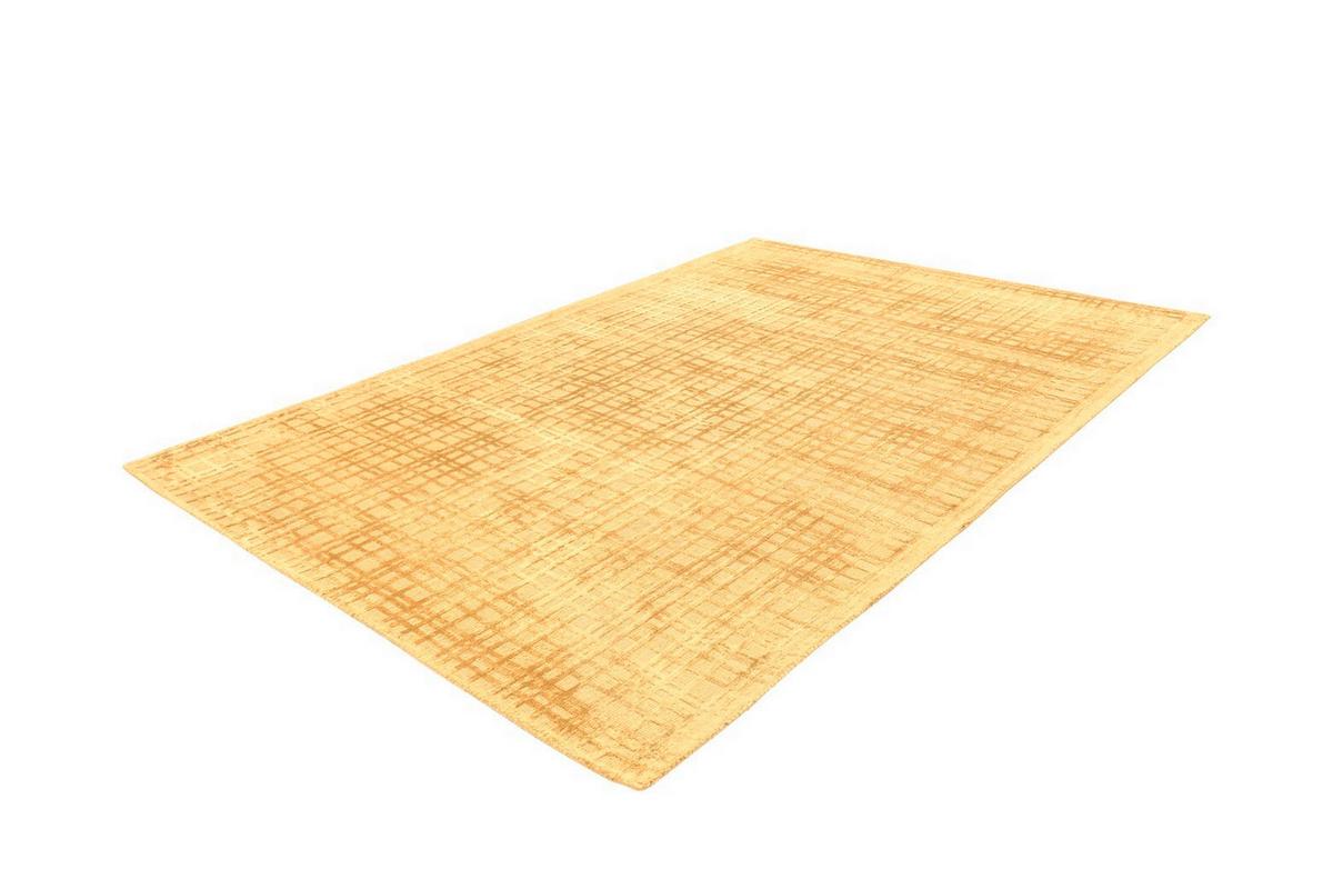 Flachwebteppich, 120x170 Cm Karma 125 Gold 120cm X 170cm - Goldfarben, Basics, Textil (120/170cm) - Novel