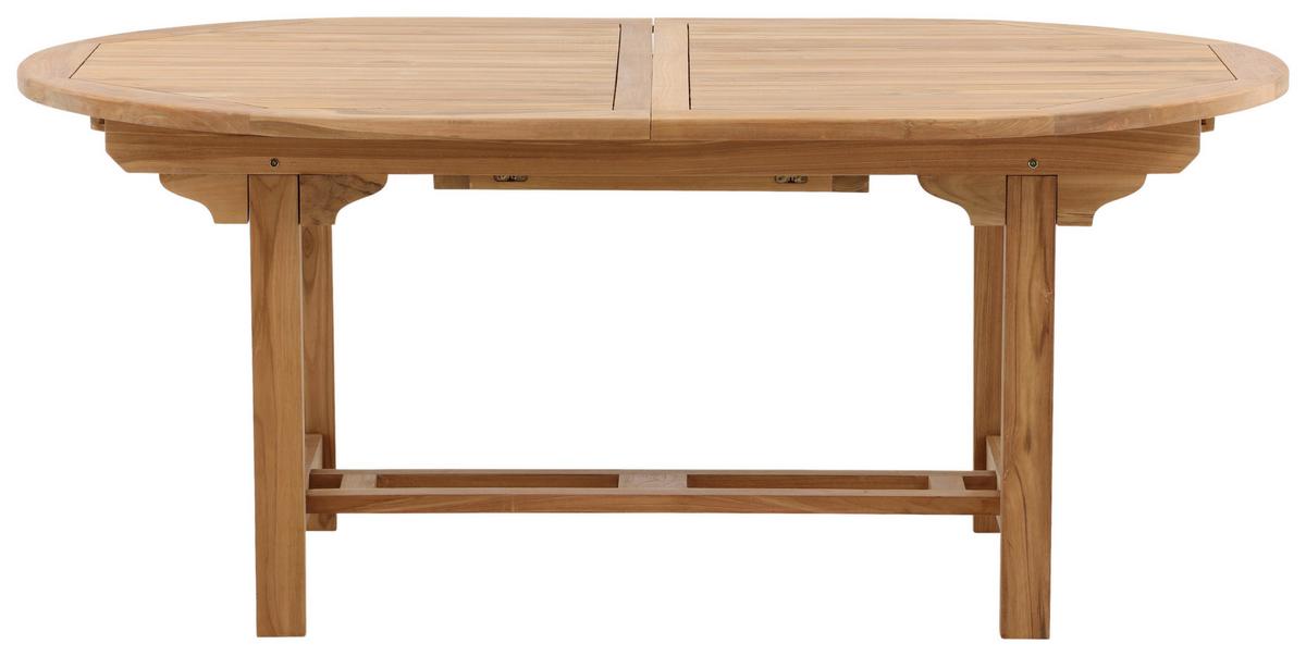 Gartentisch Kenya Teakholz L 180 Cm - Teakfarben, KONVENTIONELL, Holz (180/120/75cm) - Gardenson