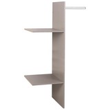 Inneneinteilung Universal - Grau, Holz (88/147/48cm)