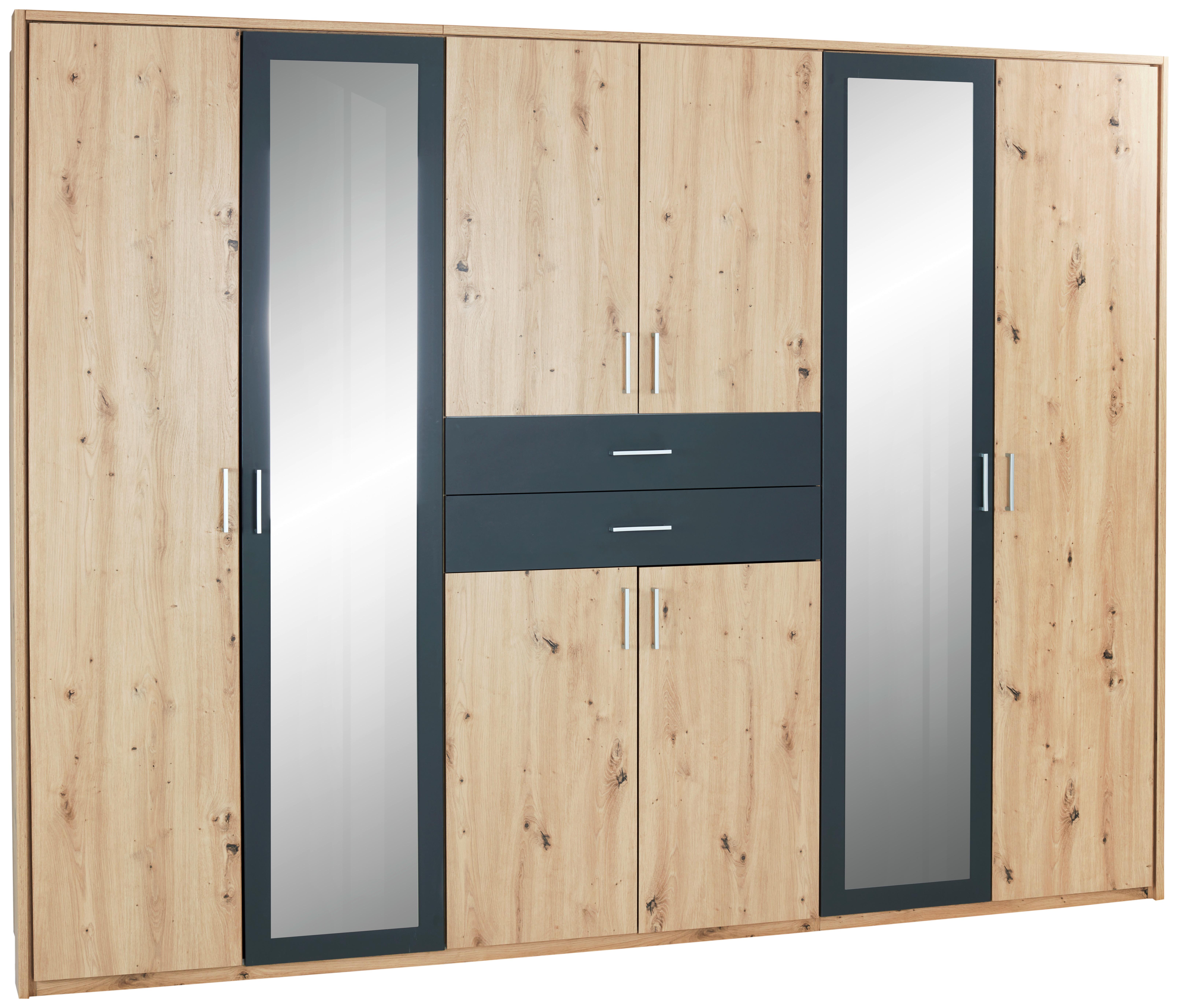Passepartout-Rahmen Diver Eiche Dekor für B: 273 cm - Eichefarben, MODERN, Holzwerkstoff (273/213/12cm)