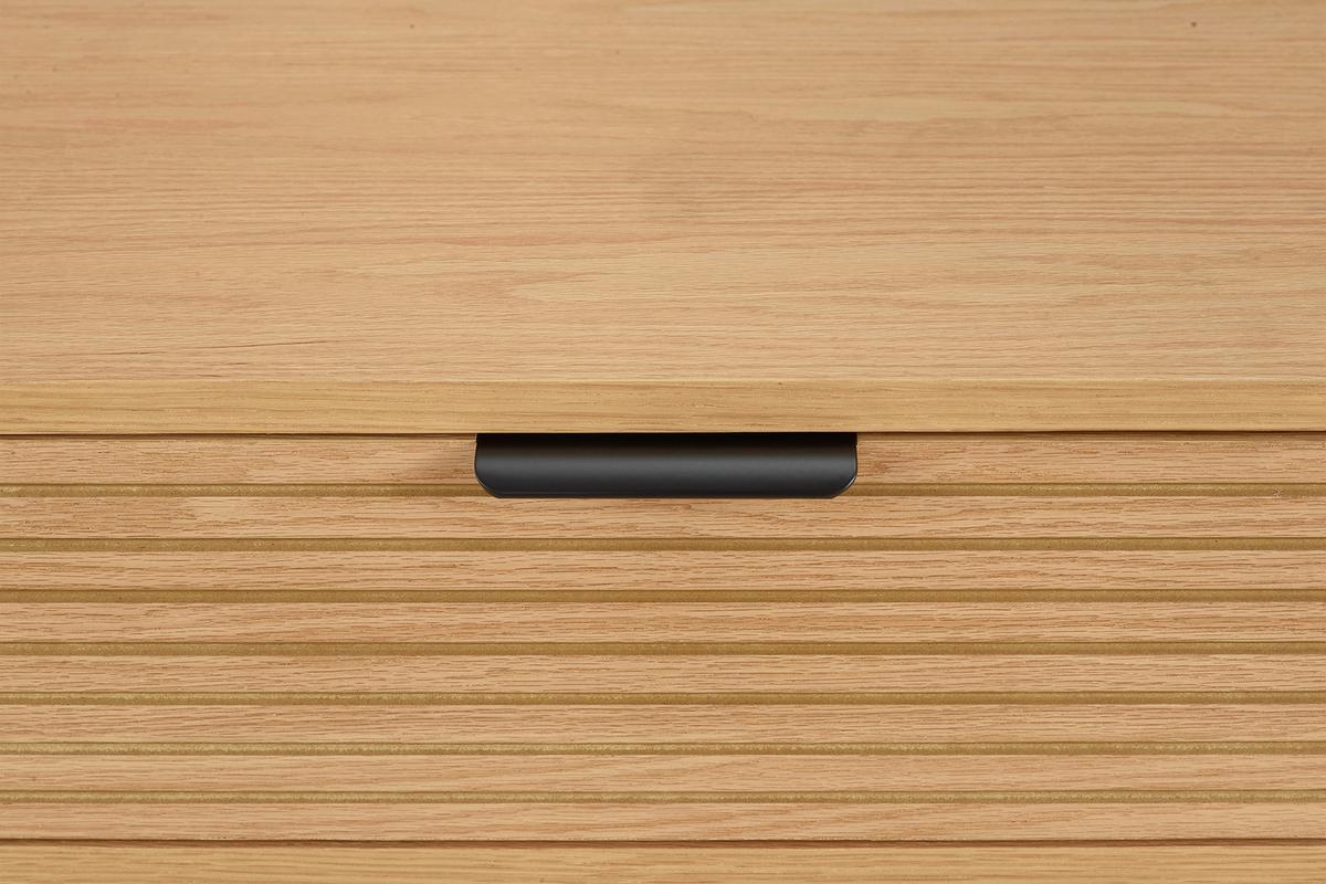 Couchtisch Schwarz, Eichefarben L: 120 Cm - Eichefarben/Schwarz, Design, Holz/Holzwerkstoff (120/60/40cm) - Livetastic