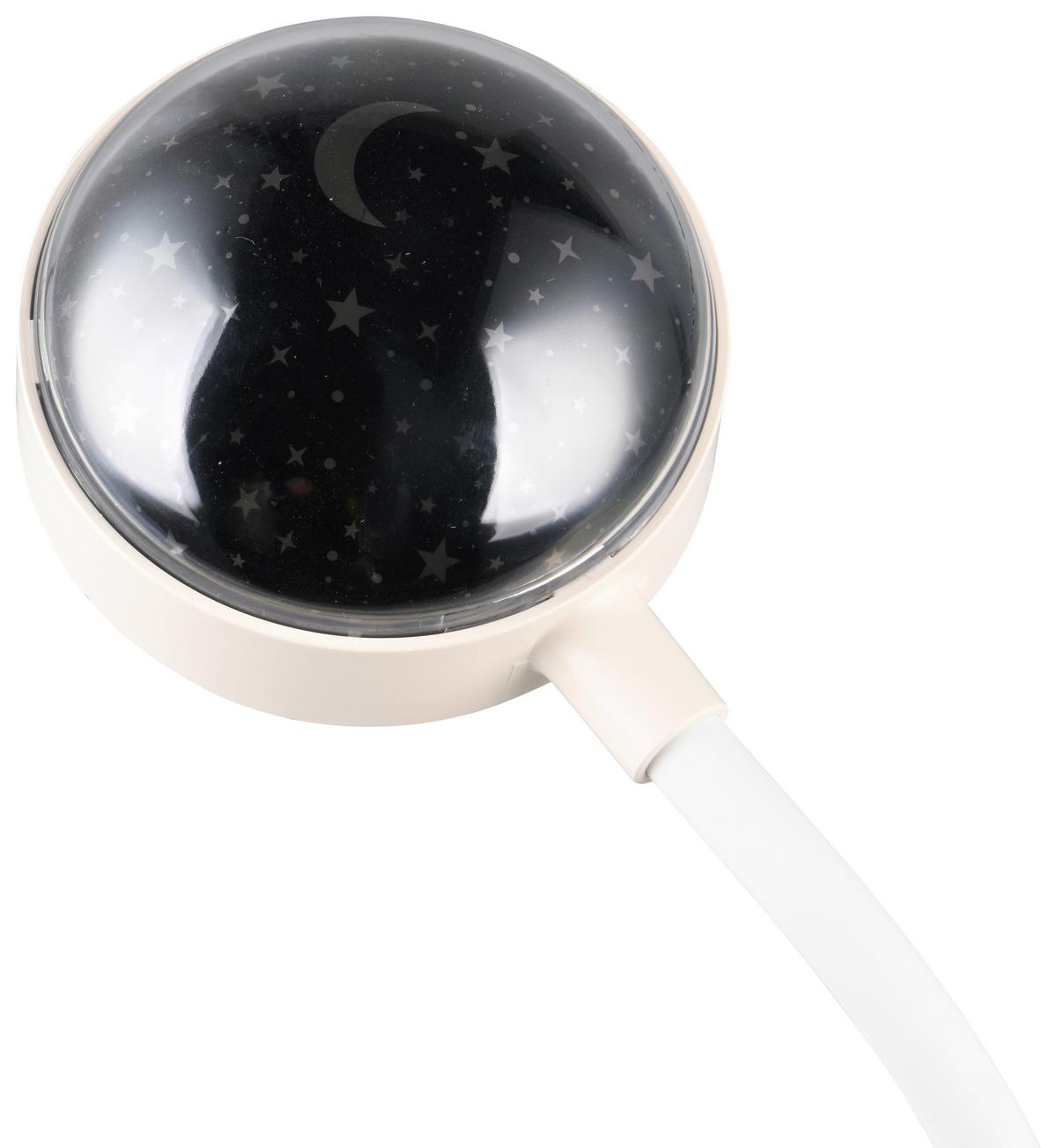 LED-Schreibtischleuchte Meri - Weiß, MODERN, Kunststoff (17/8,5/43,5cm) - BUNINO