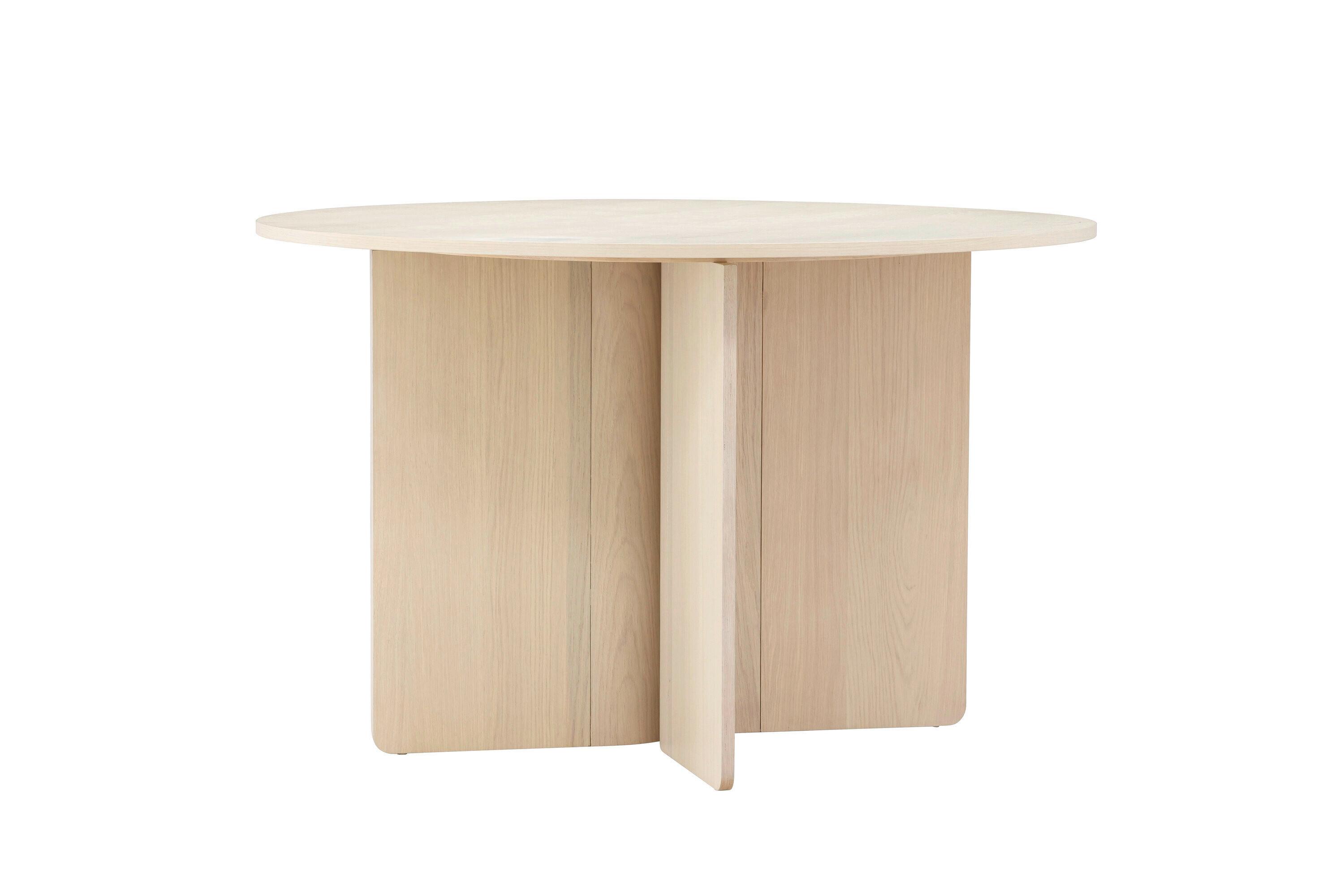 ESSTISCH Tyresö, Weiß D: 120 cm - Weiß, MODERN, Holz (120/76cm) - Livetastic