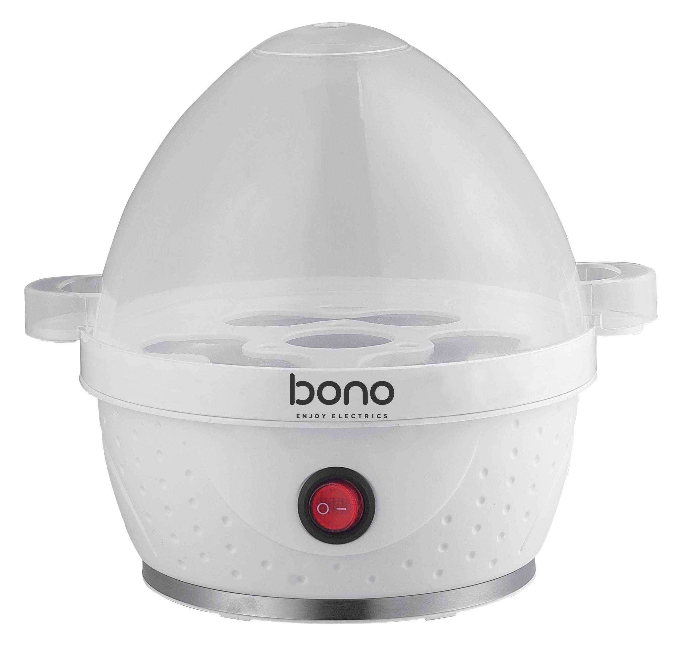 Tojásfőző Michael - Fehér, Basics, Műanyag/Fém (19,5/16,5/17,5cm) - Bono