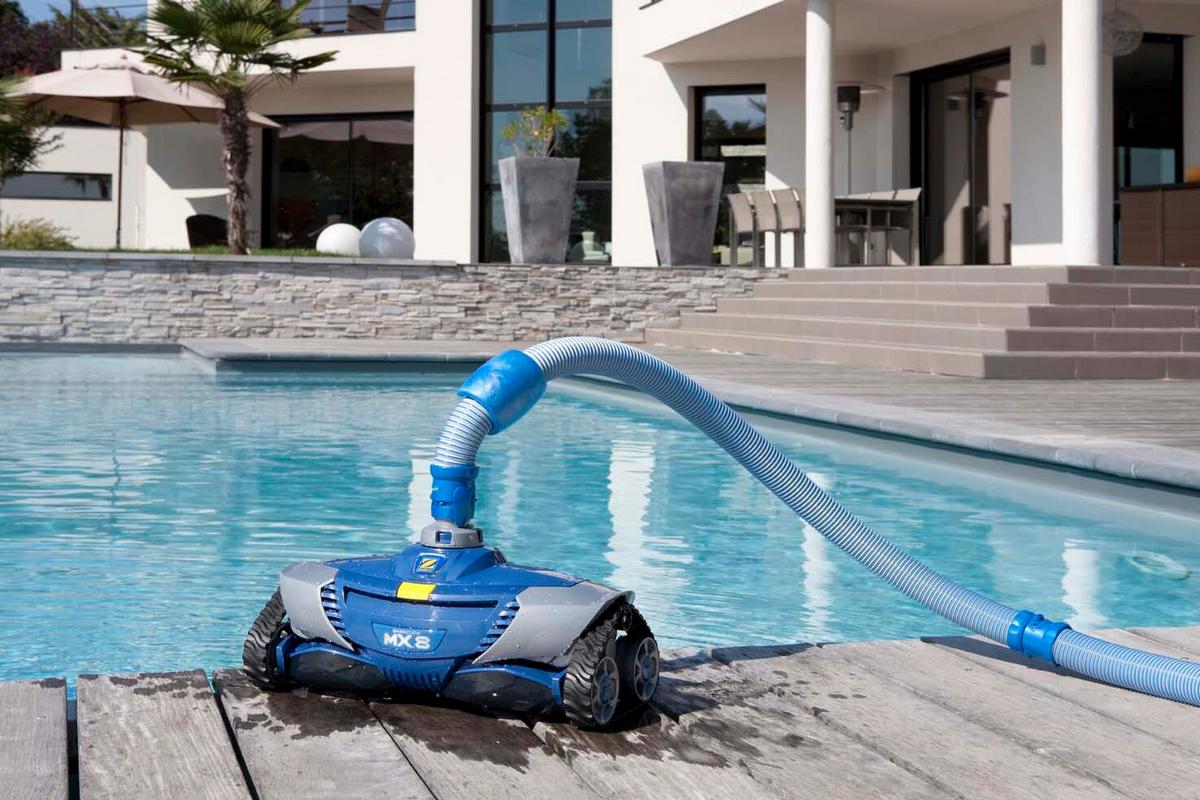 Poolsauger Mx8 - Blaugrau, KONVENTIONELL, Kunststoff (41/19/22cm) - Gre
