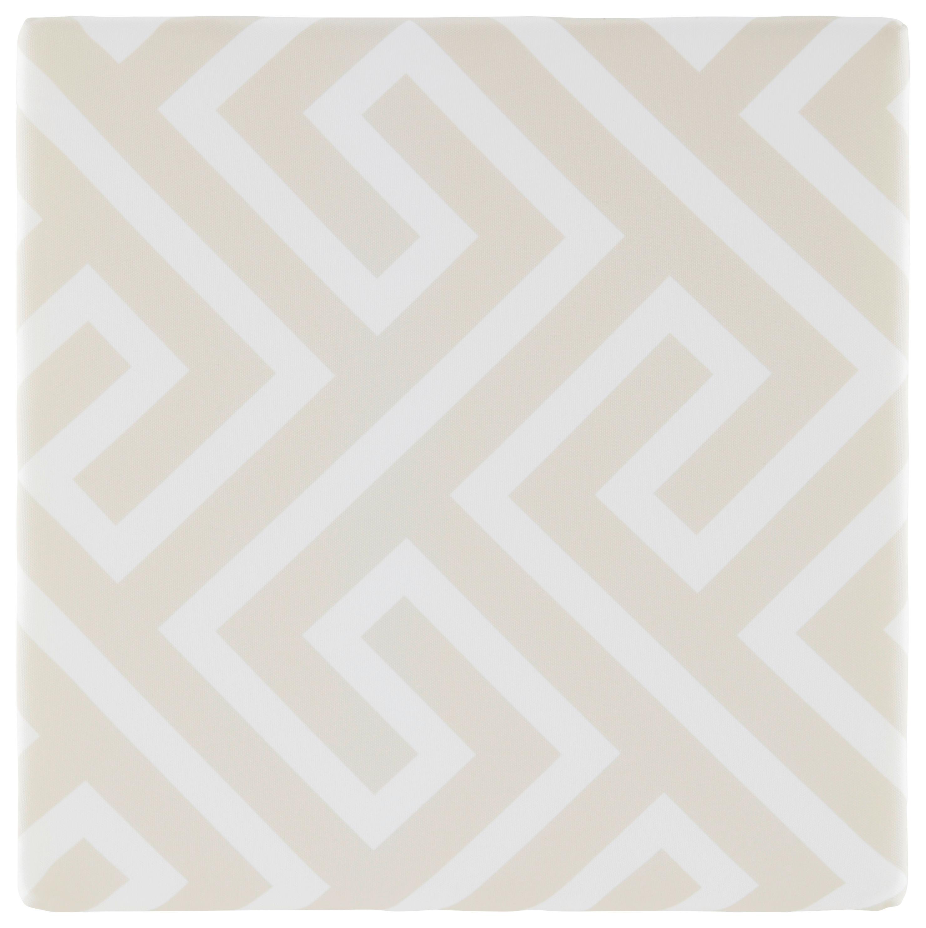 Gartensitzkissen Ibiza - Beige, MODERN, Textil (40/40/4cm) - Luca Bessoni