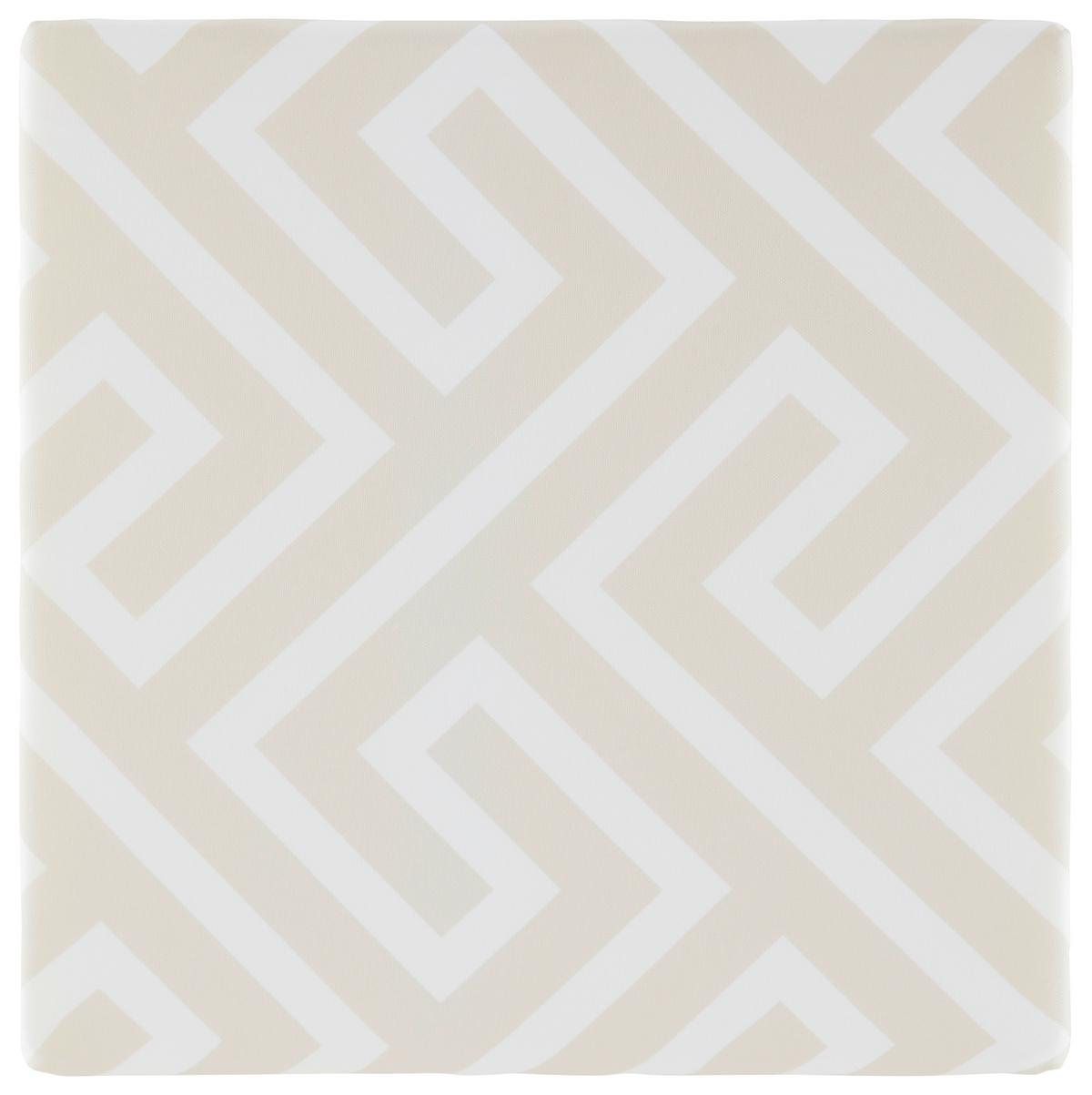 Gartensitzkissen Ibiza - Beige, MODERN, Textil (40/40/4cm) - Luca Bessoni