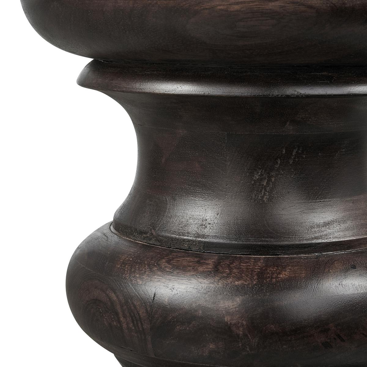 Beistelltisch Jonah Dunkelbraun B: 30 cm - Dunkelbraun, Design, Holz (30/30/42cm) - Livetastic