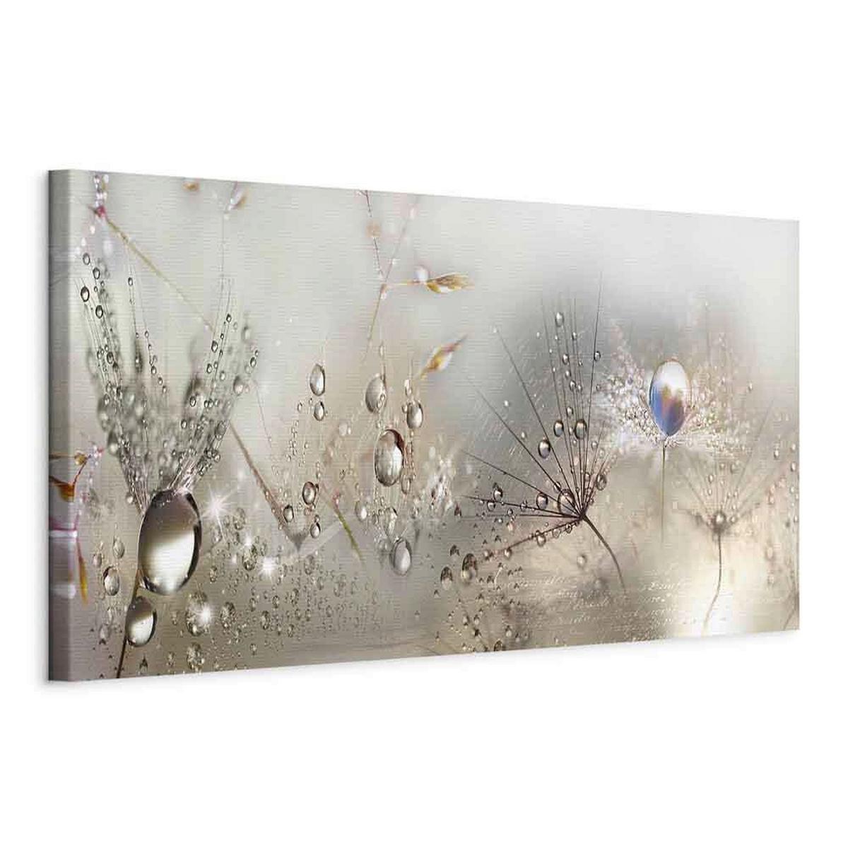 Leinwandbild Morning Song Grau Beige B: 120 cm - Beige/Grau, Basics, Holz/Textil (120/40/1.2cm) - artgeist