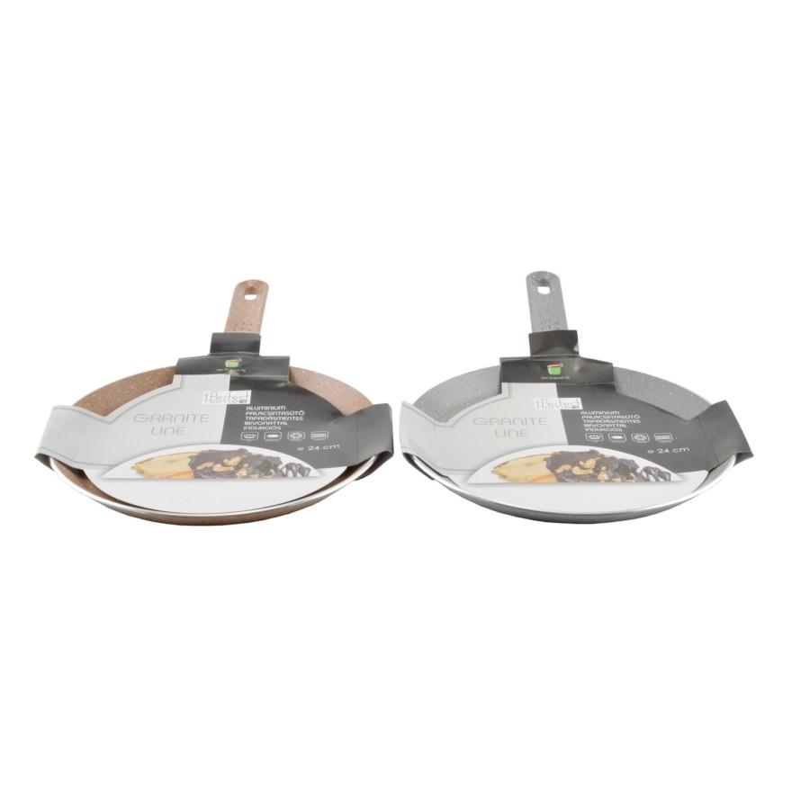 Palacsintasütő Granite - bézs/antracit, fém