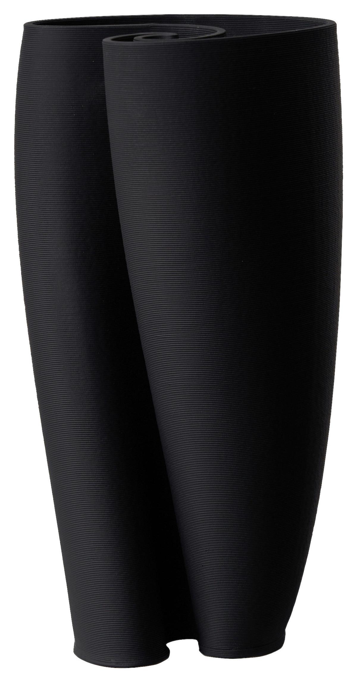 Váza FLORENTIN - černá, keramika (13/26,5cm) - Mömax