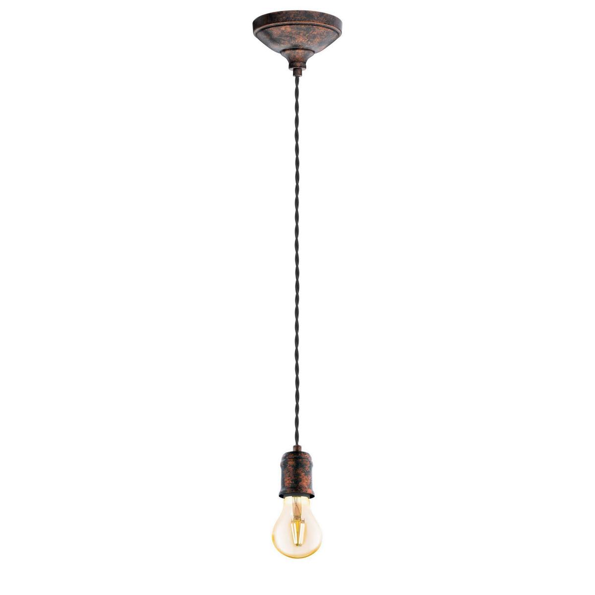 Hängeleuchte 32535_yorth - Kupferfarben, KONVENTIONELL, Metall (12,5/200cm) - Eglo