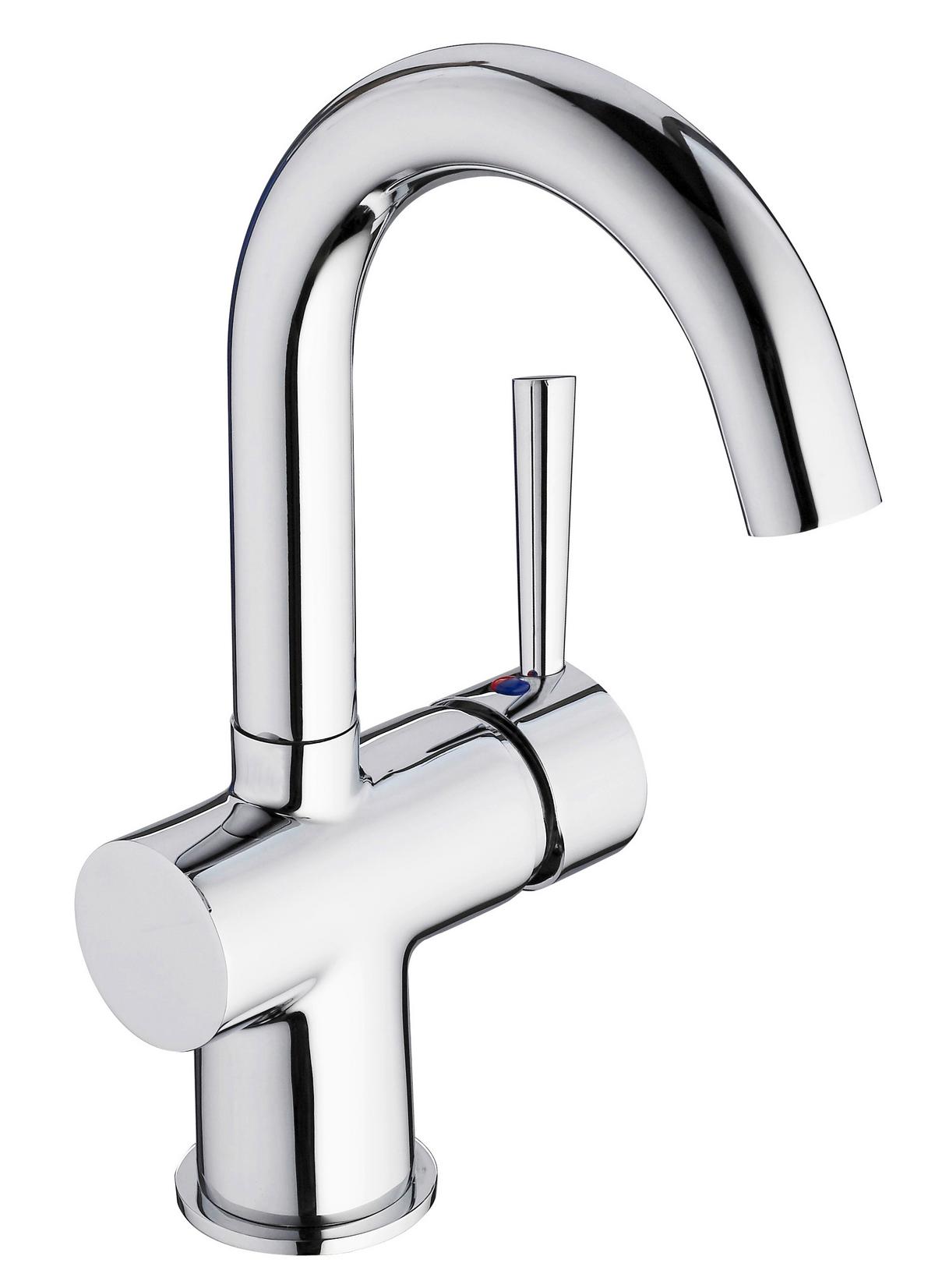 Mosdó Csaptelep Cornwal - krómszínű, Konventionell, fém (5,5/25,7/16,8cm)