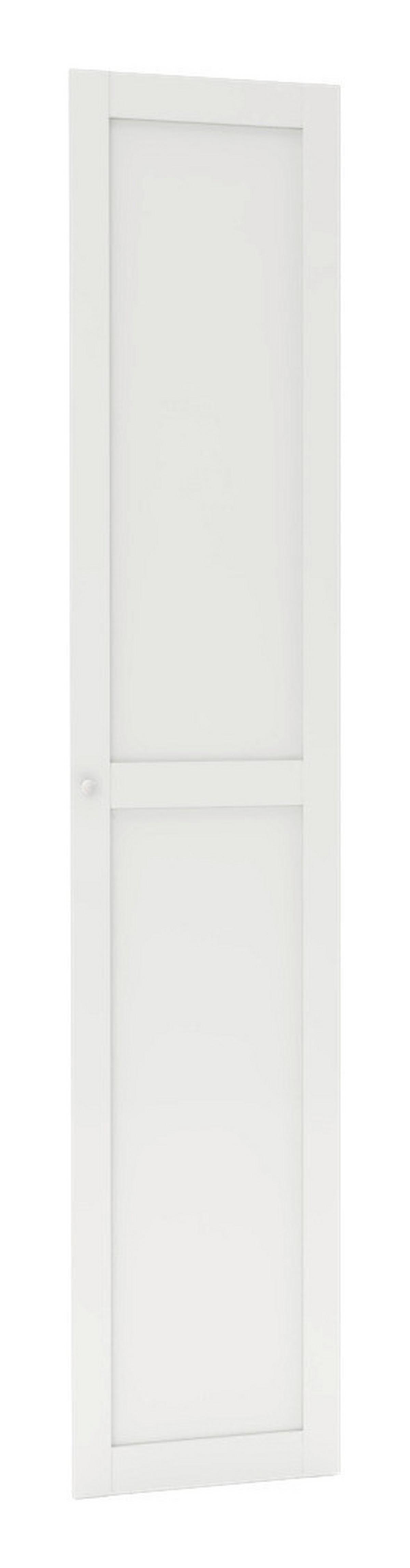 DVEŘE UNIT - bílá, Moderní, kov/kompozitní dřevo (45,3/202,6/1,8cm) - Ondega