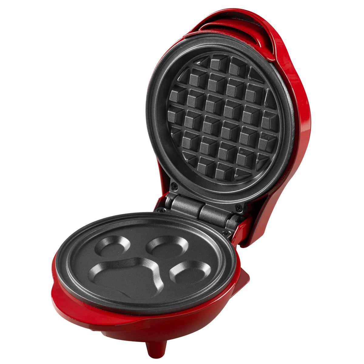 Waffeleisen Paw Patrol Rot - Rot, Basics, Kunststoff (15,4/20,3/11,3cm)