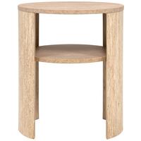 Beistelltisch Gaya Naturfarben B: 35 cm - Naturfarben, Trend, Holzwerkstoff (35/45/35cm)