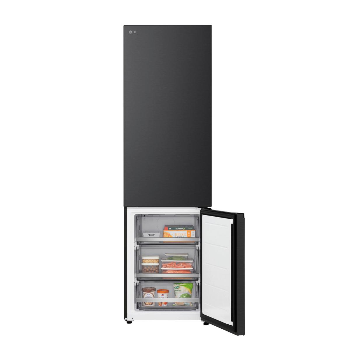 Kühl-Gefrier-Kombination GBBS7 26AEV, EEKL: A - Schwarz, Basics, Metall (59,7/203/67,4cm) - LG