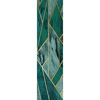 Flächenvorhang Signum - Grün, Natur, Textil (60/245cm)