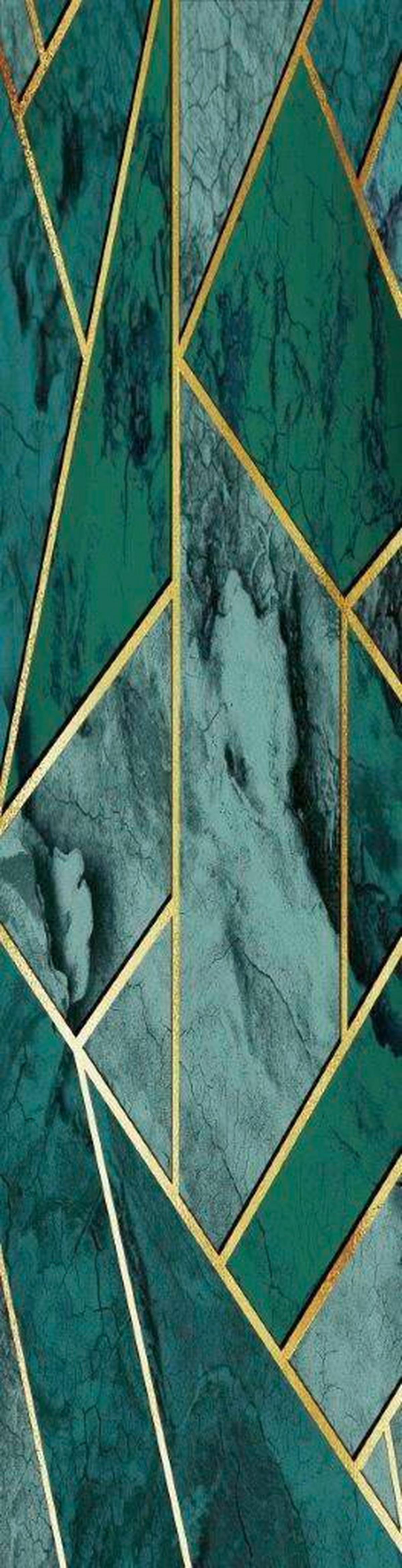 Flächenvorhang Signum - Grün, Natur, Textil (60/245cm)