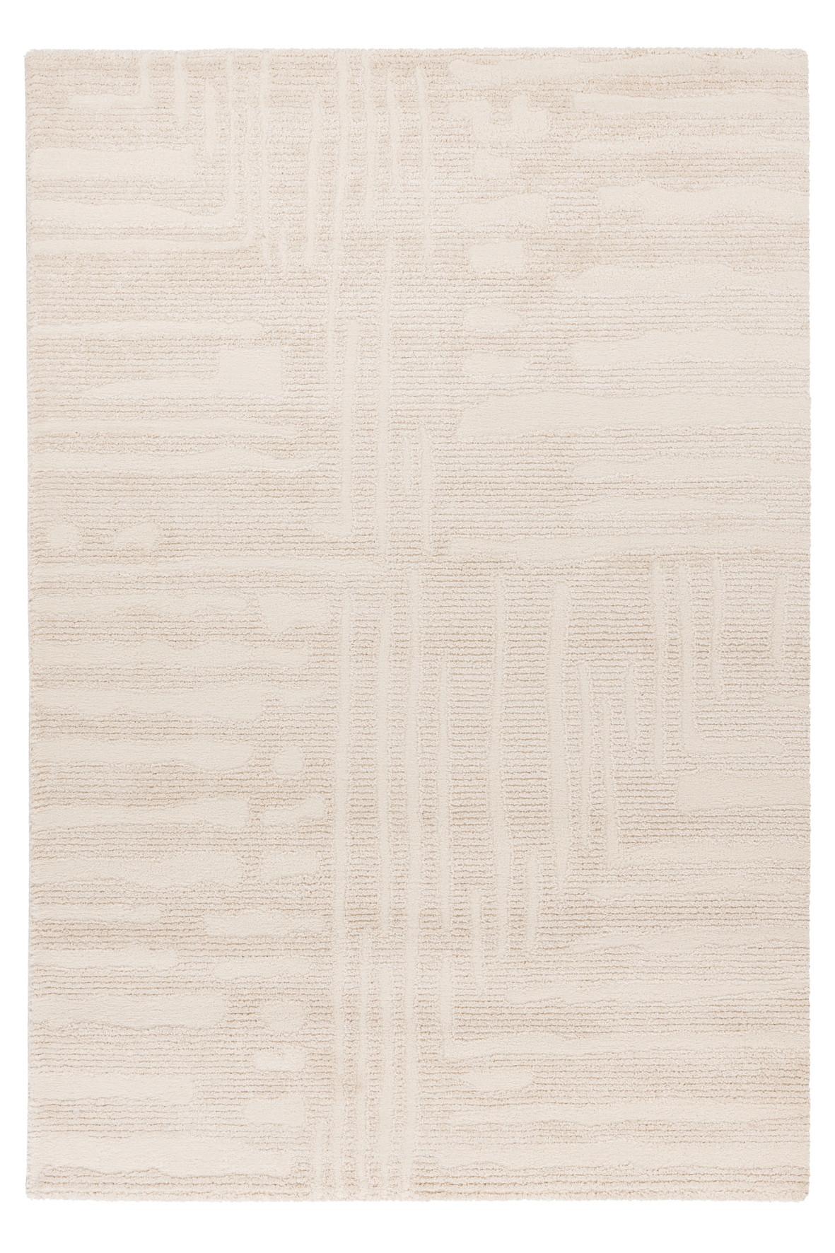 Hochflorteppich My Canyon 973 - Creme, Basics, Textil (120/170cm) - Obsession