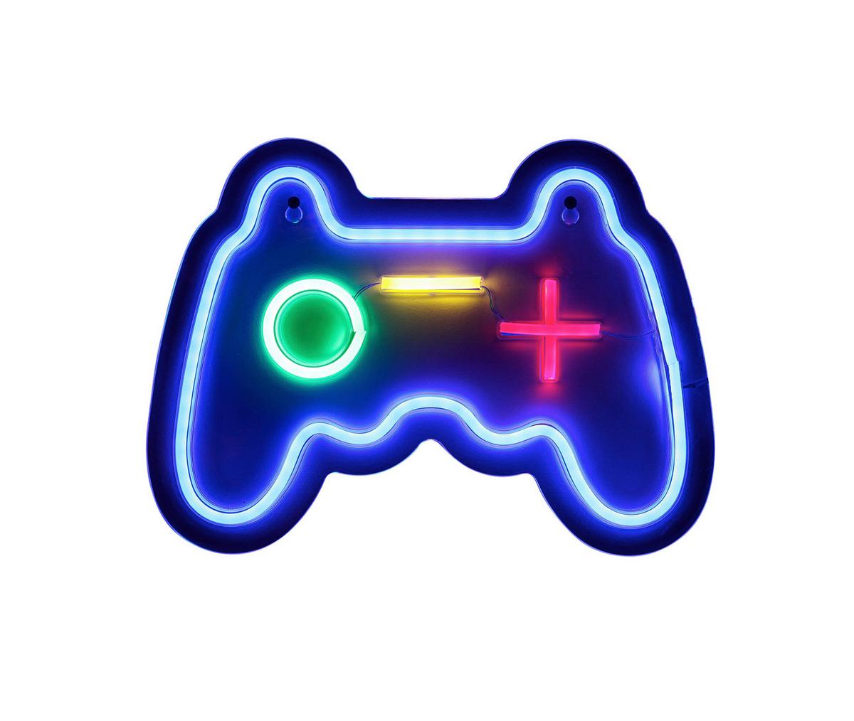 Led-dekoleuchte Franklin - Transparent/Weiß, KONVENTIONELL, Kunststoff (30/22/1,3cm) - Luca Bessoni