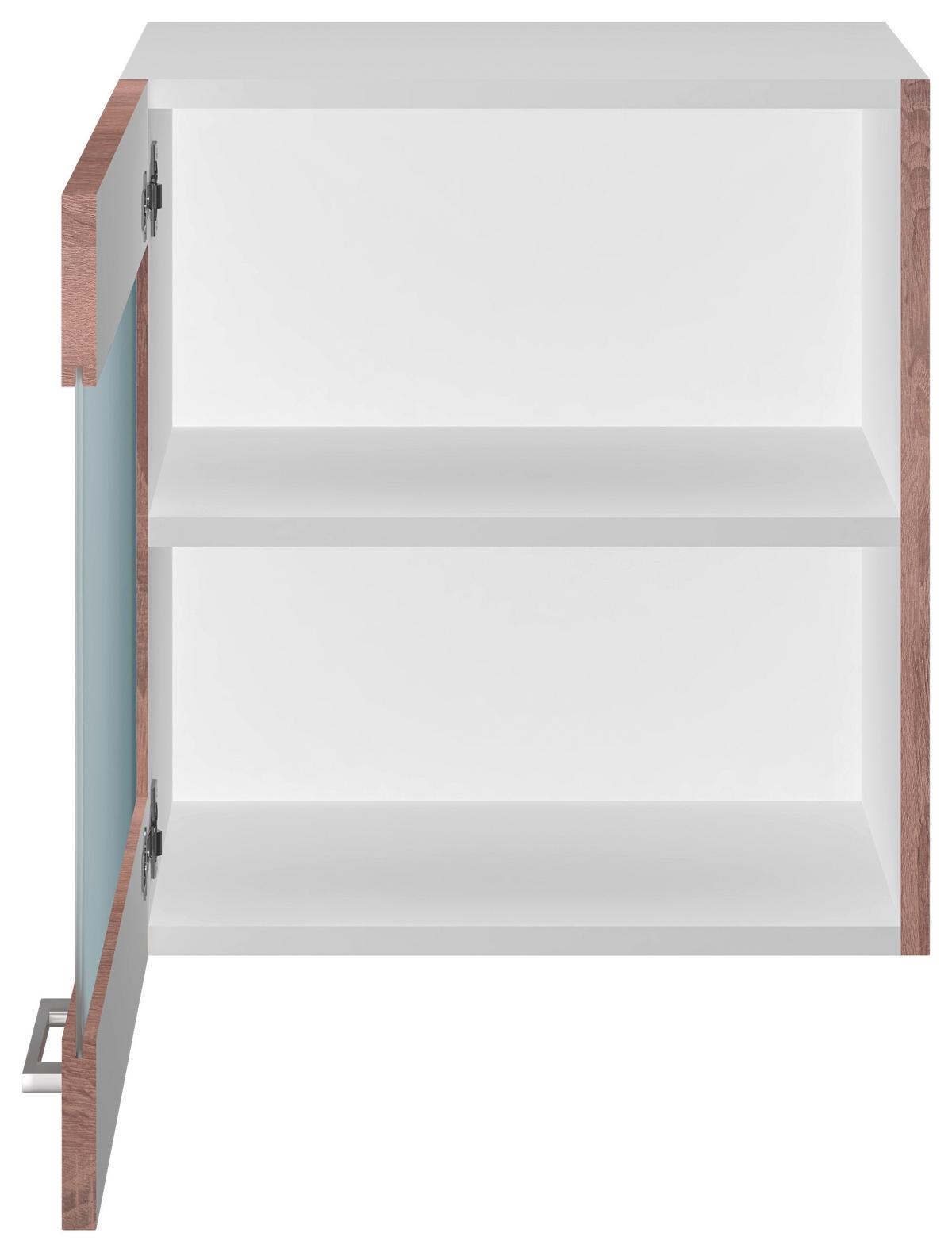 KUCHYŇSKÁ HORNÍ SKŘÍŇKA SAMOA  HG 50 - bílá/Sonoma dub, Konvenční, kompozitní dřevo/plast (50/54,8/32cm)