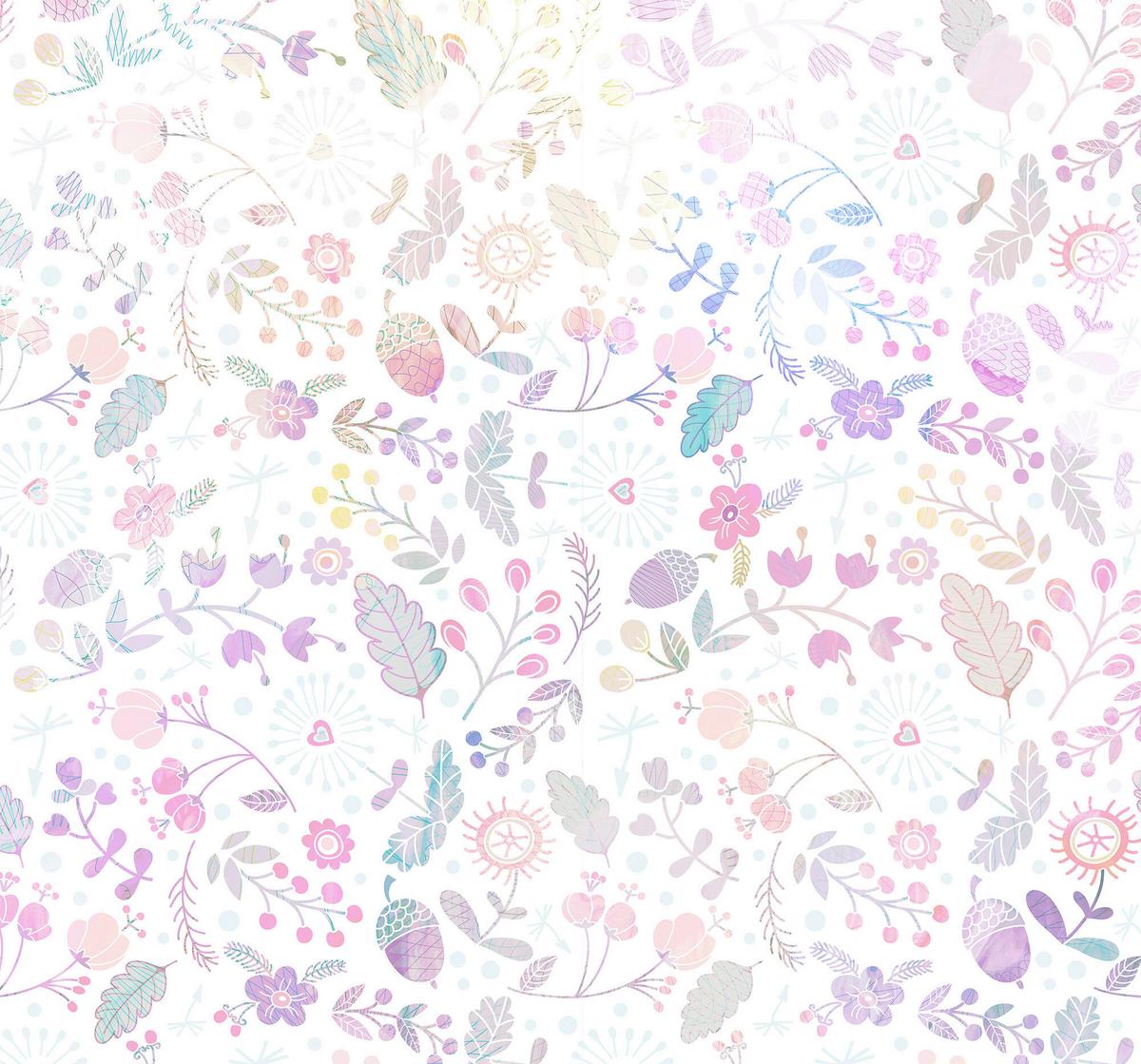 Fototapete Magical Autumn - Multicolor, Trend, Papier (300/280cm)