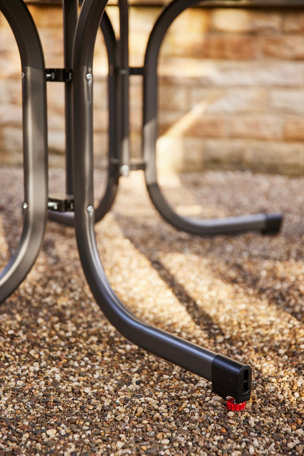 Gartengarnitur T20201 - Anthrazit/Gelb, Basics, Holzwerkstoff/Kunststoff (57/80/56cm) - Siena Garden