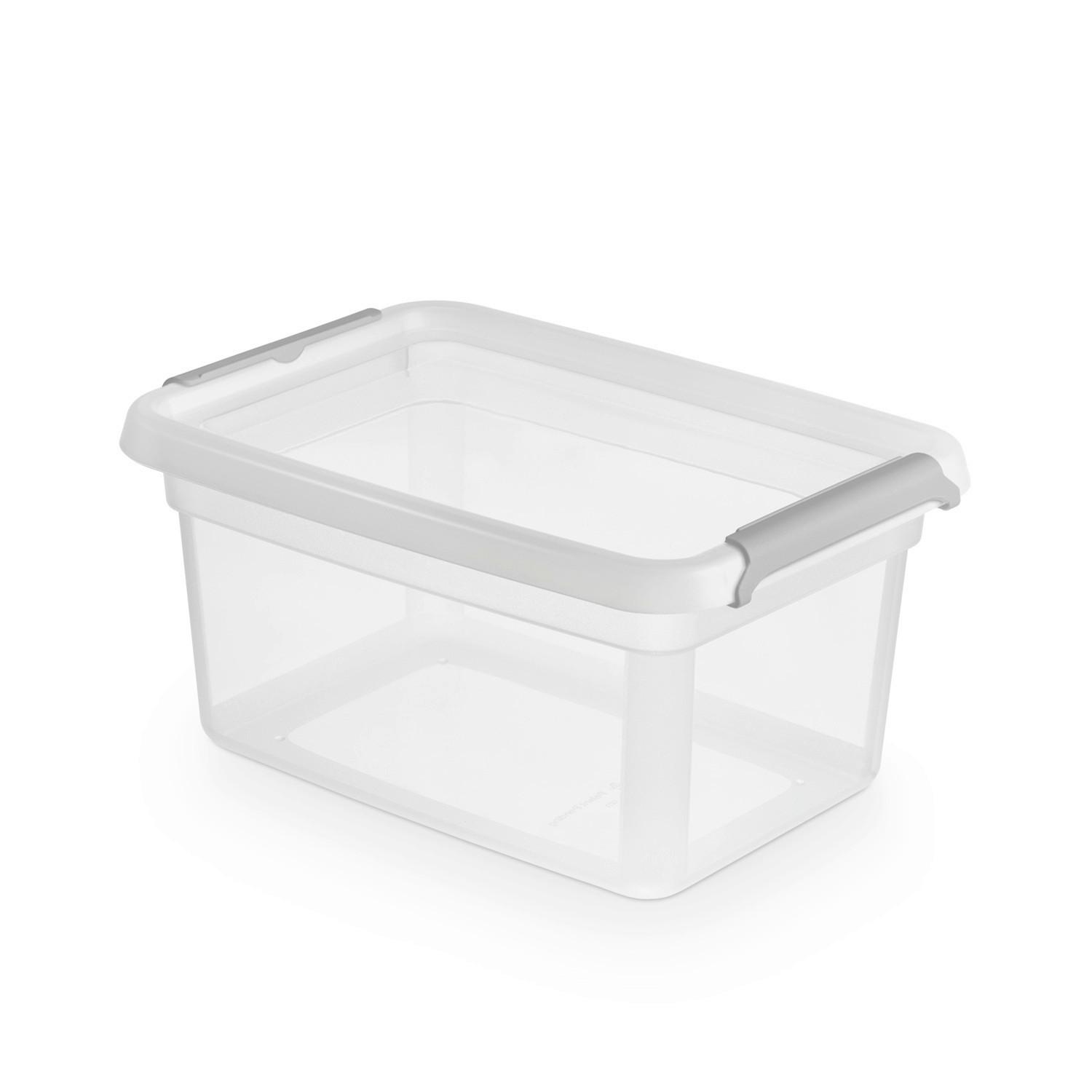 ÚLOŽNÝ BOX CHAOS - CA. 1,5L - průhledné, Moderní, plast (14/19/9cm) - Mömax