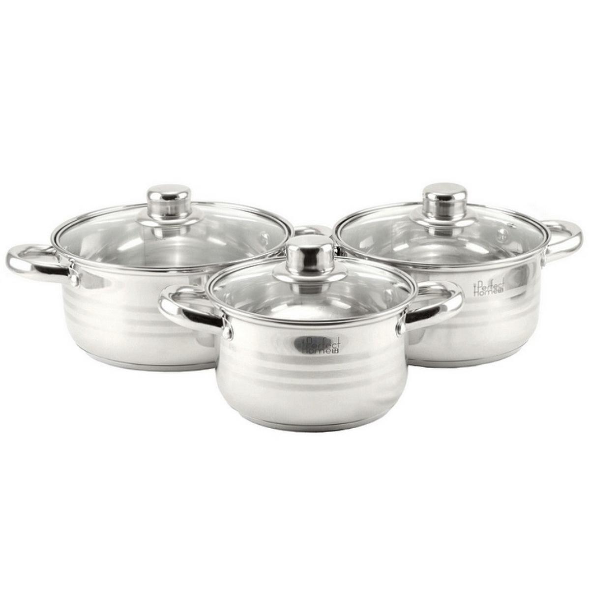 Főzőedénykészlet 6 Részes - Basics, fém