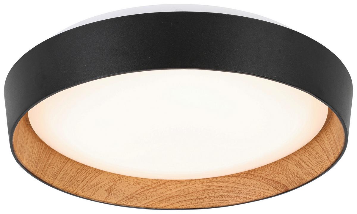 STROPNÉ LED SVIETIDLO LIA - biela, Konventionell, kov/drevo (39/7cm) - Mömax