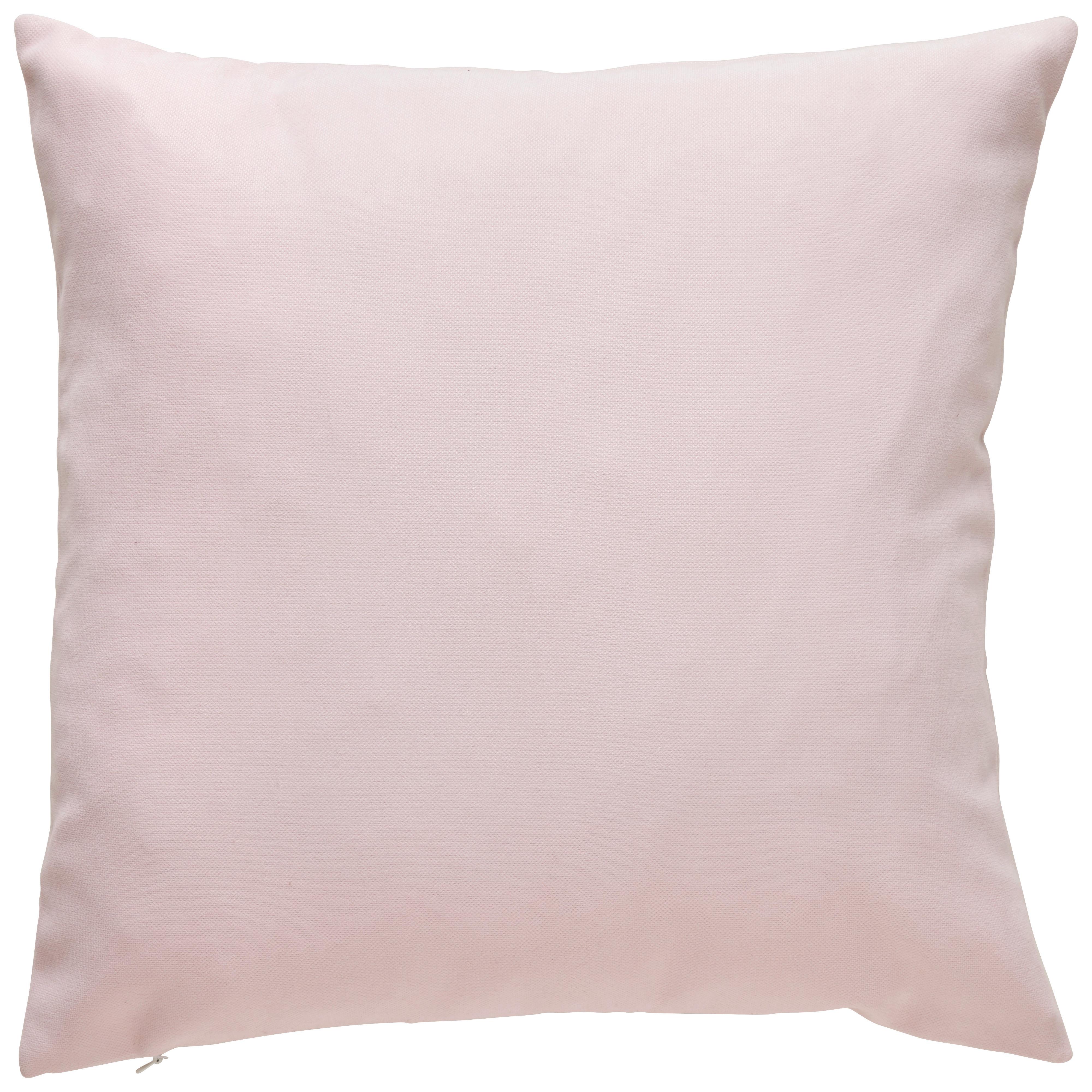Dekorační Polštář Lexi, 45/45cm, Růžová - růžová, Moderní, textil (45/45cm) - Modern Living