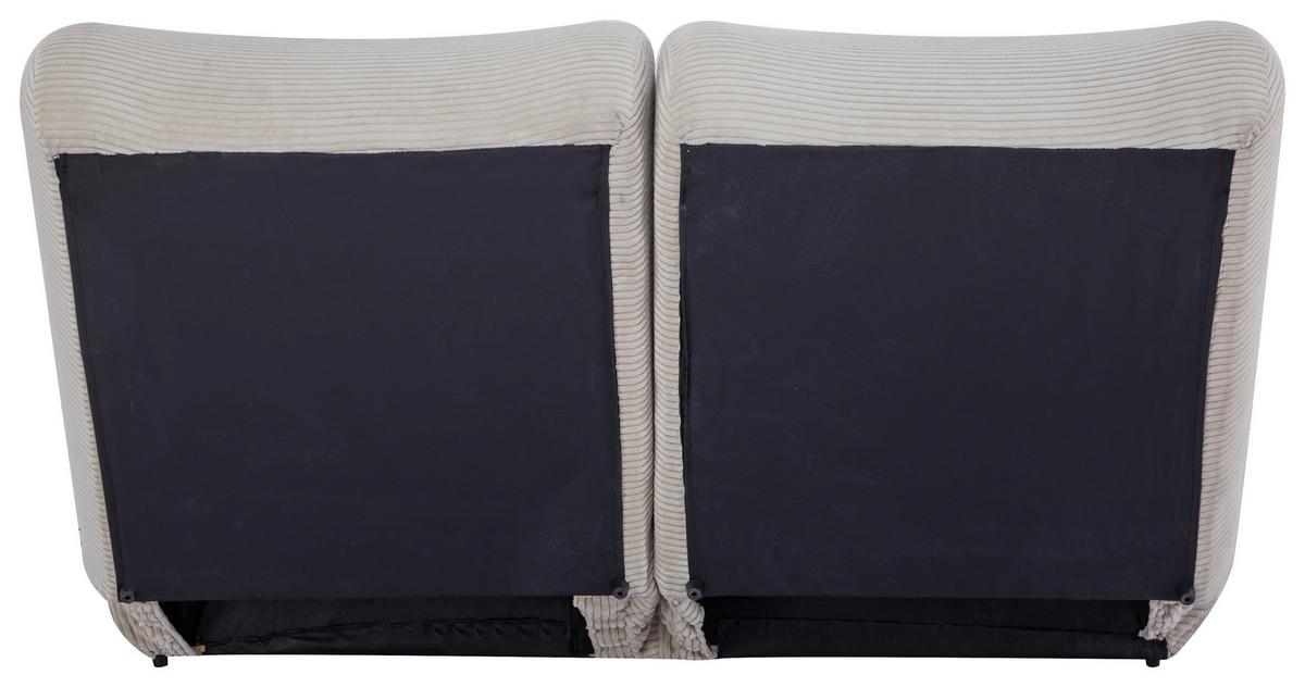 Schlafsofa Luna Beige B: 159 Cm - Beige, Design, Textil (159/88/160cm) - Livetastic