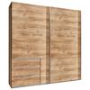 Schwebetürenschrank Mit Laden 250cm Level 36a, Eiche Dekor - Eichefarben, MODERN, Holzwerkstoff (250/216/65cm) - MID.YOU