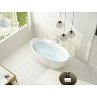 Badewanne Miami 170x170 cm Sanitäracryl mit Schürze - Weiß, MODERN, Kunststoff (170cm)