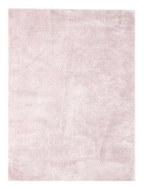 Hochflorteppich Hellrosa Bali 160x230 cm - Hellrosa, Design, Textil (160/230cm) - Kayoom