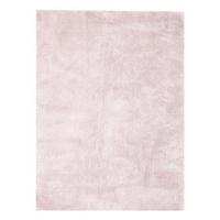 Hochflorteppich Hellrosa Bali 80x150 cm - Hellrosa, Design, Textil (80/150cm) - Kayoom