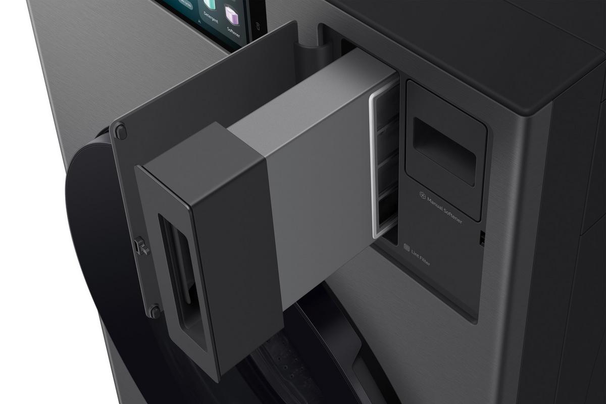 Waschtrockner Wd18db8995bzt2 Eekl: A, Füllmenge Ca. 11 Kg - Anthrazit, Basics, Glas/Kunststoff (60/85/65cm) - Samsung