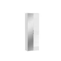 Drehtürenschrank Projekt X - Weiß Hochglanz/Weiß, MODERN, Glas/Holzwerkstoff (60/193/34cm) - MID.YOU
