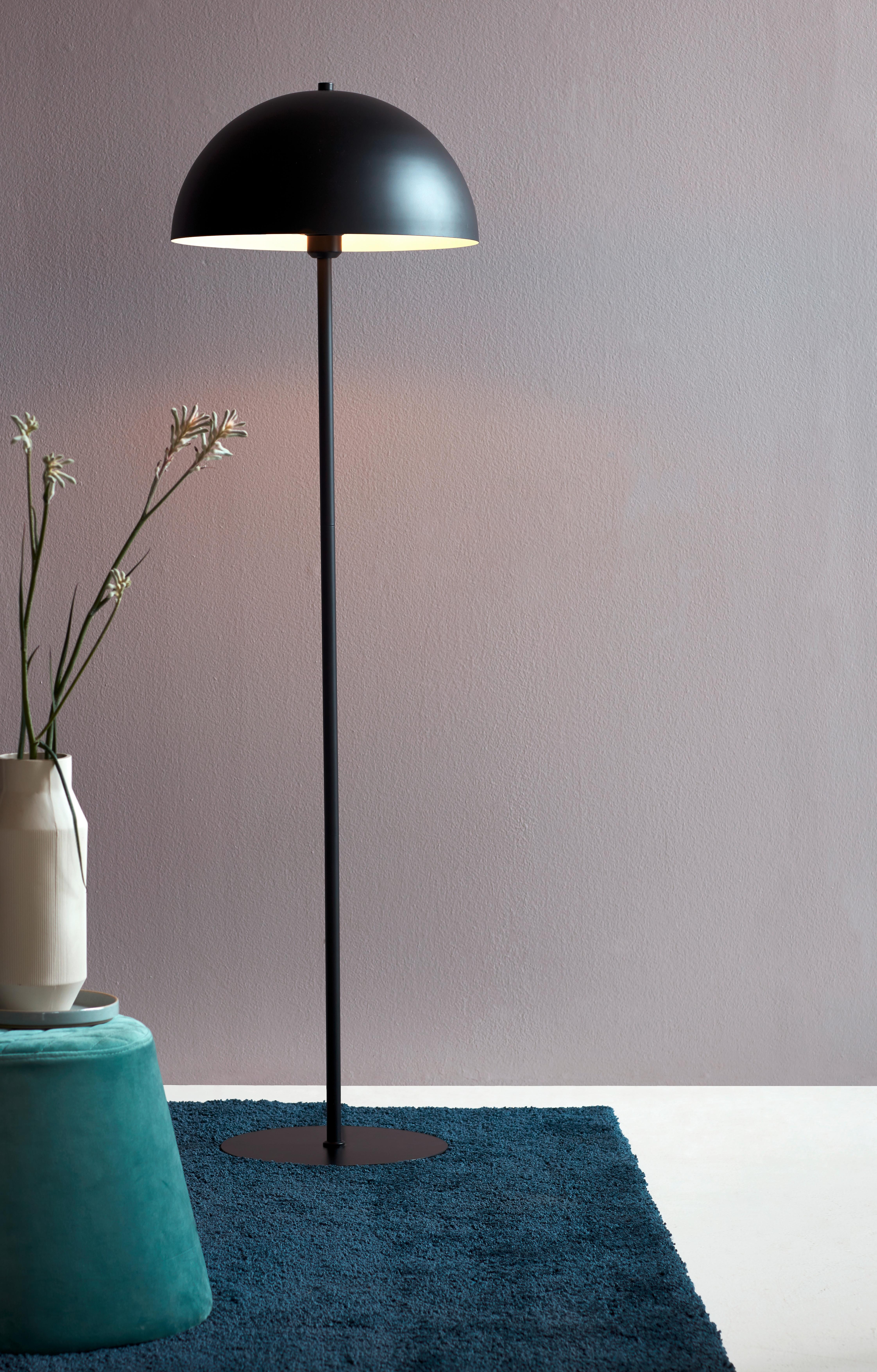 Stehleuchte Ellen Schwarz D: 40 cm - Schwarz, Basics, Metall (40/140cm) - Nordlux