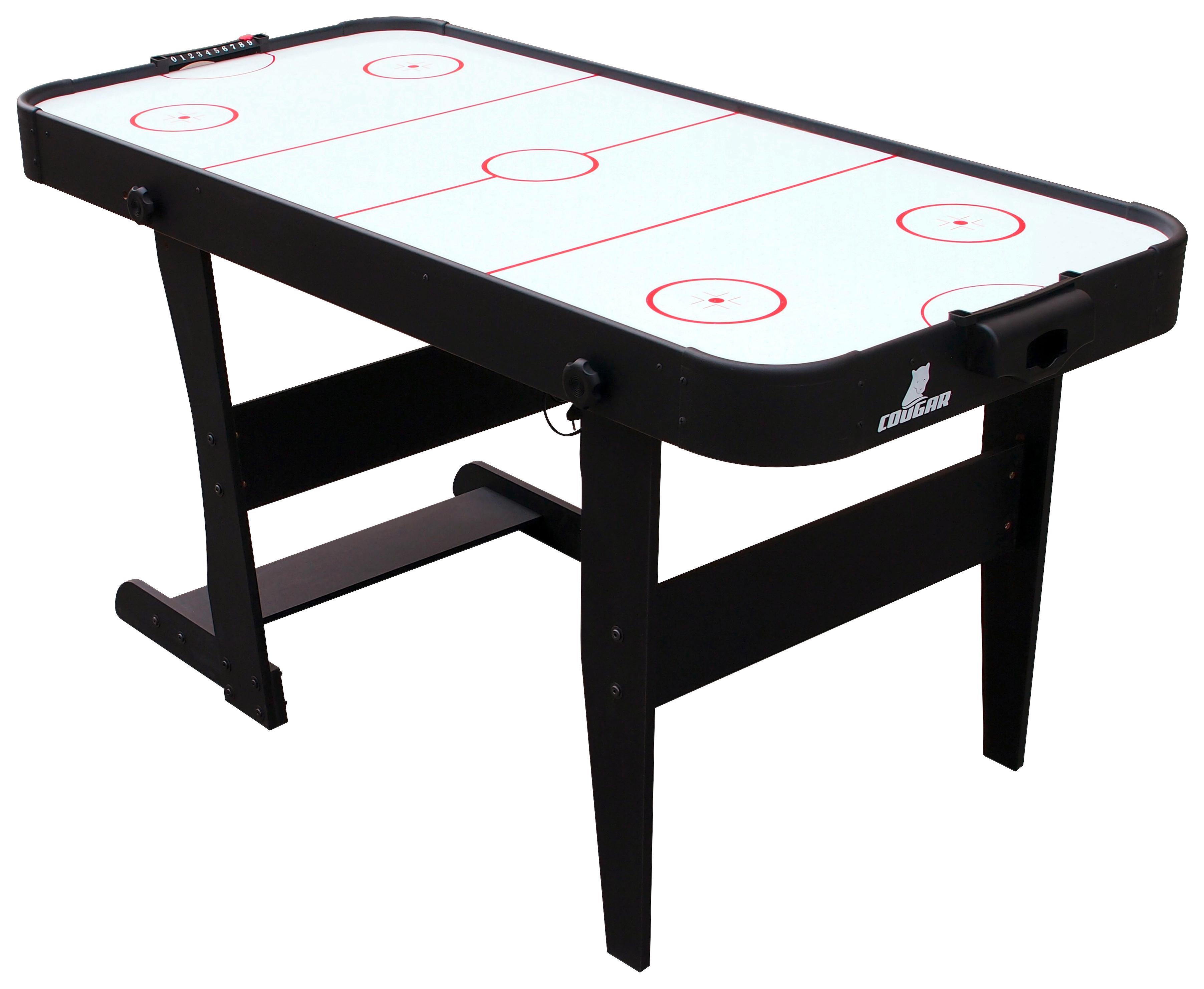Tisch-Eishockey Icing L: 152 cm Schwarz Puck/Figuren