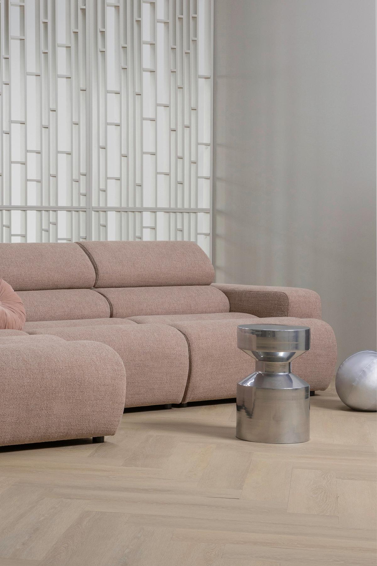 Beistelltisch Ferry Chromfarben B: 30 cm - Chromfarben, Design, Metall (30/30/47cm) - Livetastic