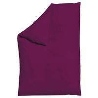 Bettdeckenbezug Knitted Jersey 135-140x200cm Violett - Violett, Basics, Textil (135-140/200cm) - Schlafgut