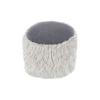 Pouf Kunststoff Hellgrau Dxh: 45x38 Cm - Hellgrau, Basics, Kunststoff (45/38/45cm) - Kayoom